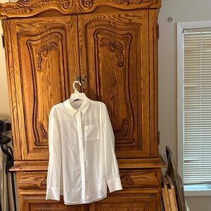 Classic White Men's Shirt
